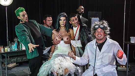 Свингерская вечеринка перешла в жесткий трах во все дыры