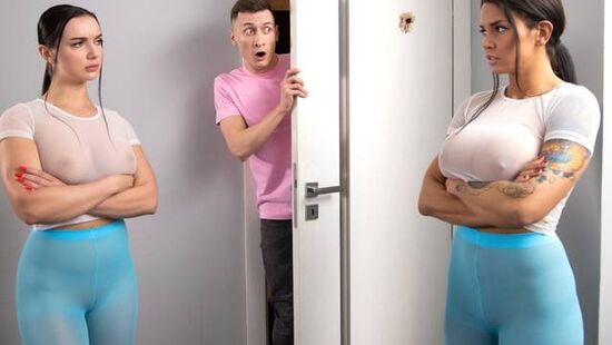 Парень  принялся трахать сестру в душе а продолжил в спальне